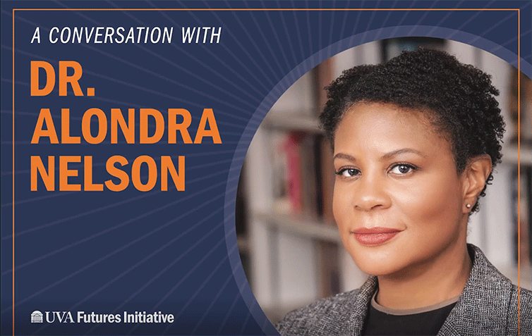 Screenshot Dr. Alondra Nelson video introduction